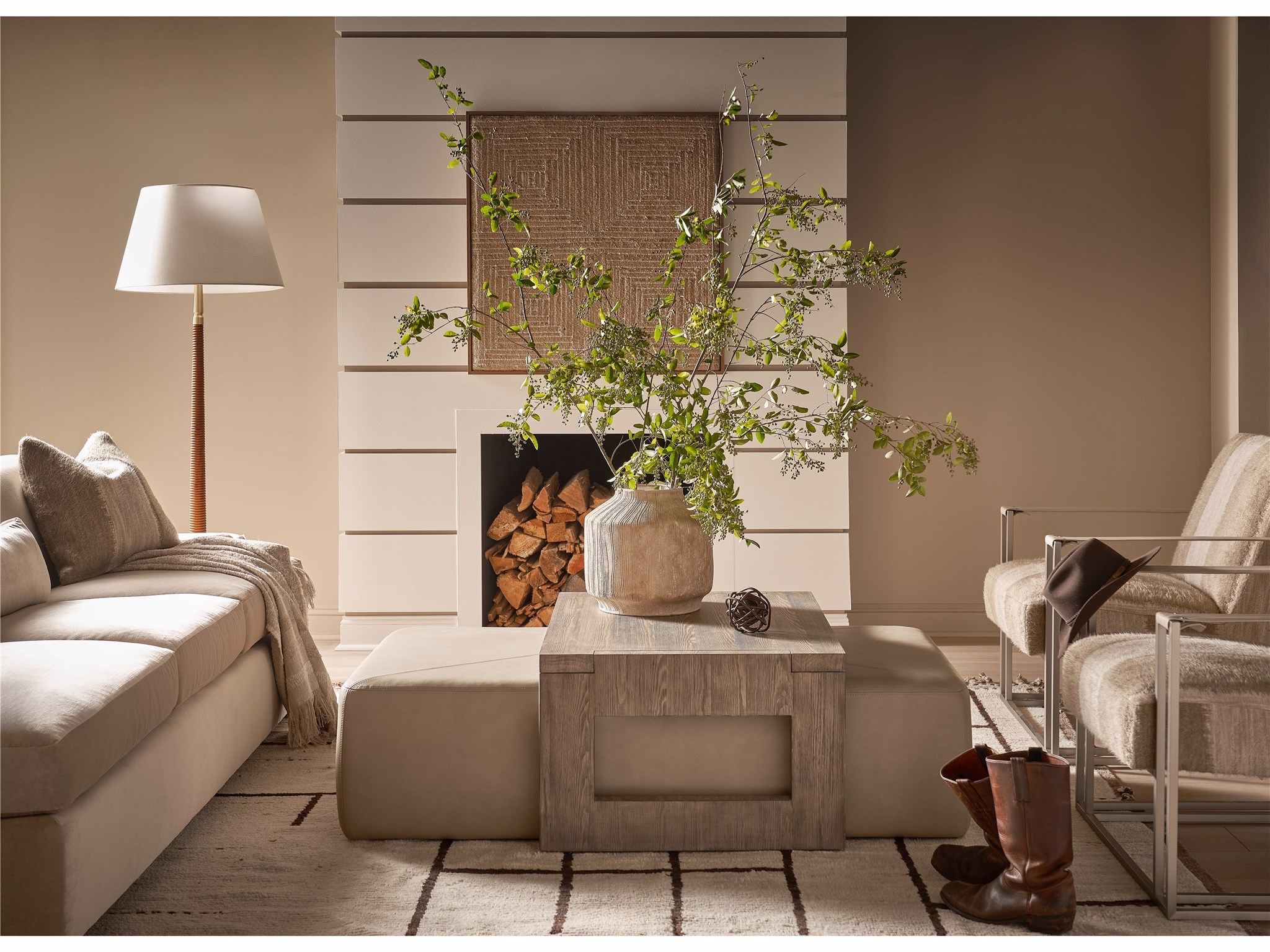 Boulder Nesting Cocktail Ottoman