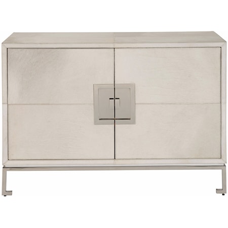 Contemporary 2-Door Accent Cabinet