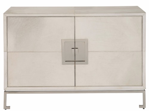Contemporary 2-Door Accent Cabinet