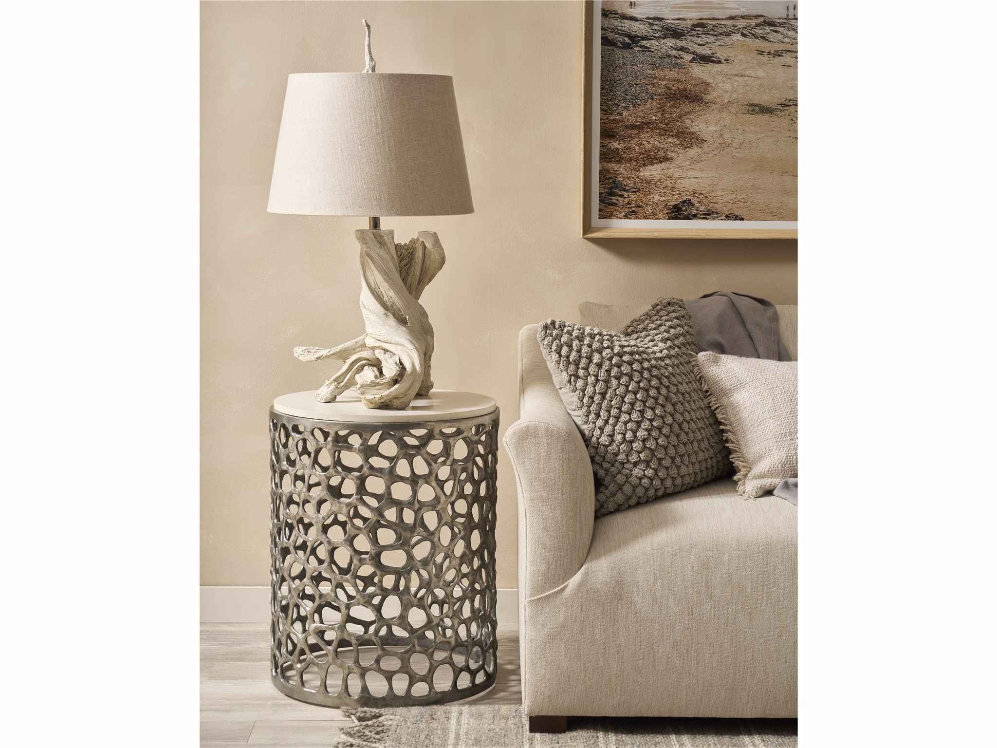 Round End Table
