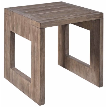 Boulder End Table