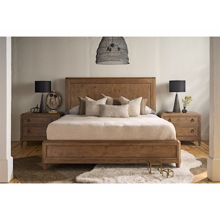 Sienna Queen Panel Bed