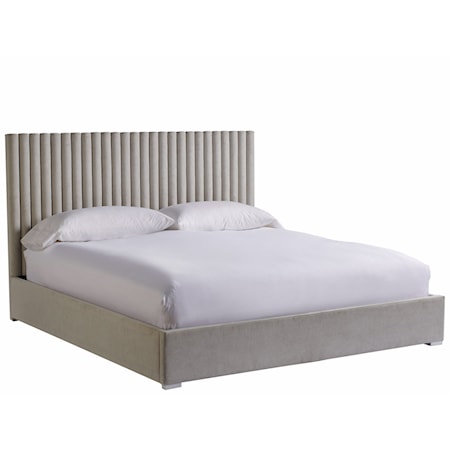 Upholstered California King Wall Bed