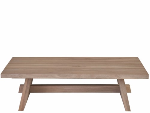 Coastal Outdoor Rectangle Cocktail Table