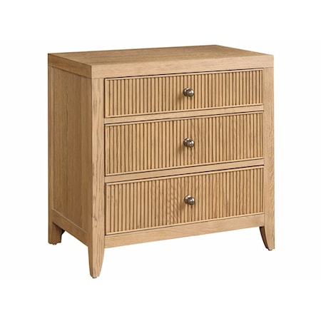 Carmen Three Drawer Nightstand