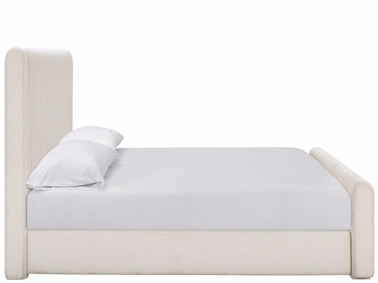 Upholstered Queen Panel Bed