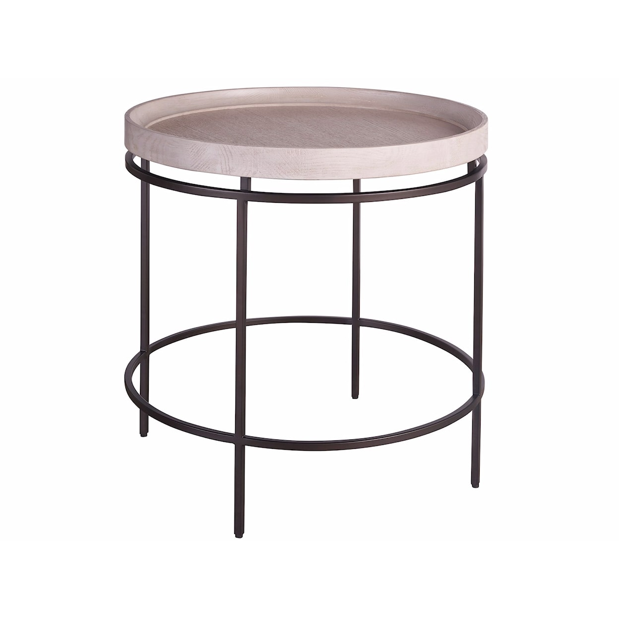 Universal COALESCE U301817 Contemporary Round End Table With Metal universal-coalesce-u301817-contemporary-round-end-table-with-metal