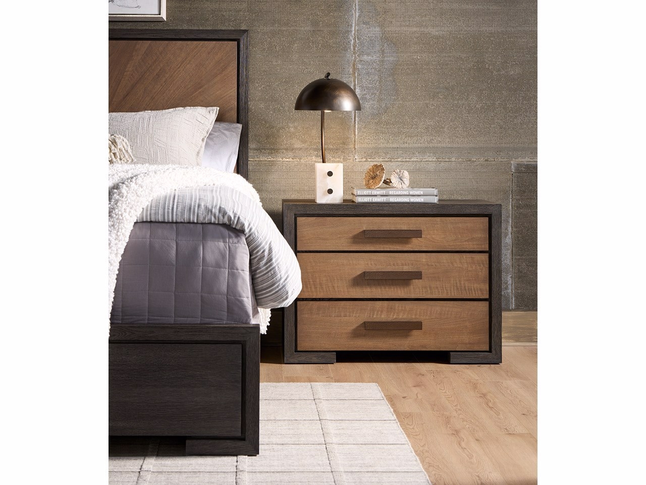 Three-Drawer Bedside Bachelor's Chest