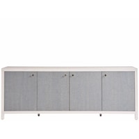 Coastal 4-Door Home Credenza