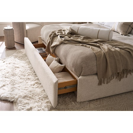 Owen Queen Upholstered Storage Bed