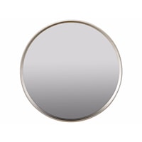 Contemporary Round Wall Bedroom Mirror