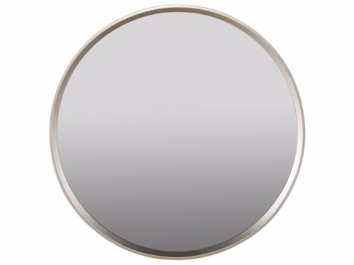 Contemporary Round Wall Bedroom Mirror