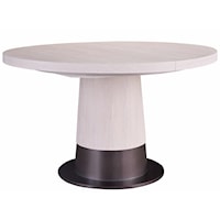 Contemporary Dining Table with Extension Leaf
