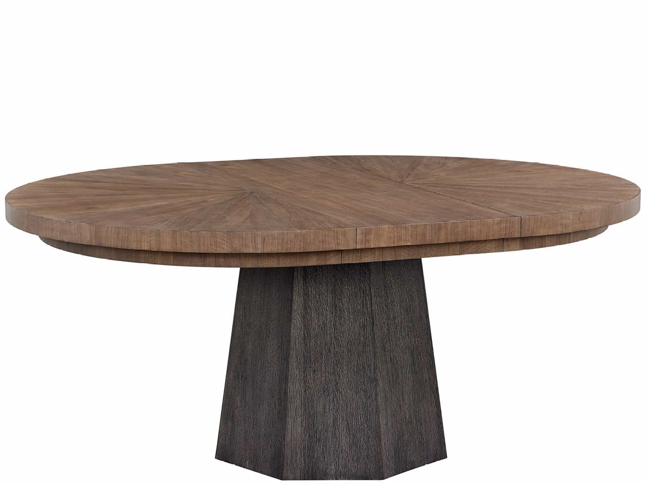 54" Round Extension Dining Table w/18" Leaf