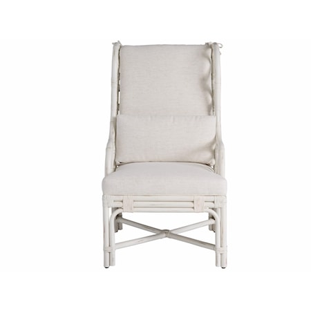 Coastal Upholstered Arm Chair