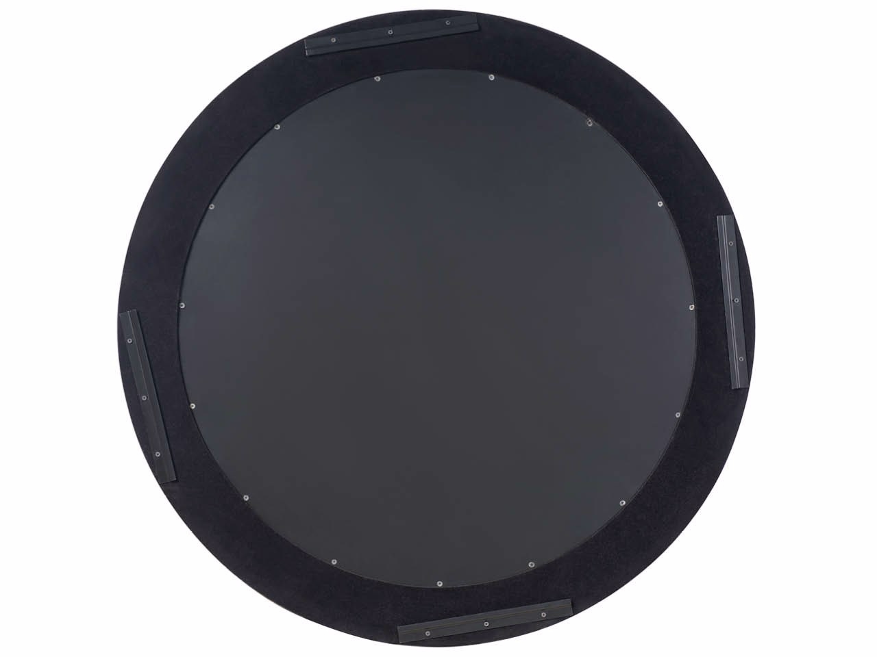 Round Textured Soft Bronze Mirror