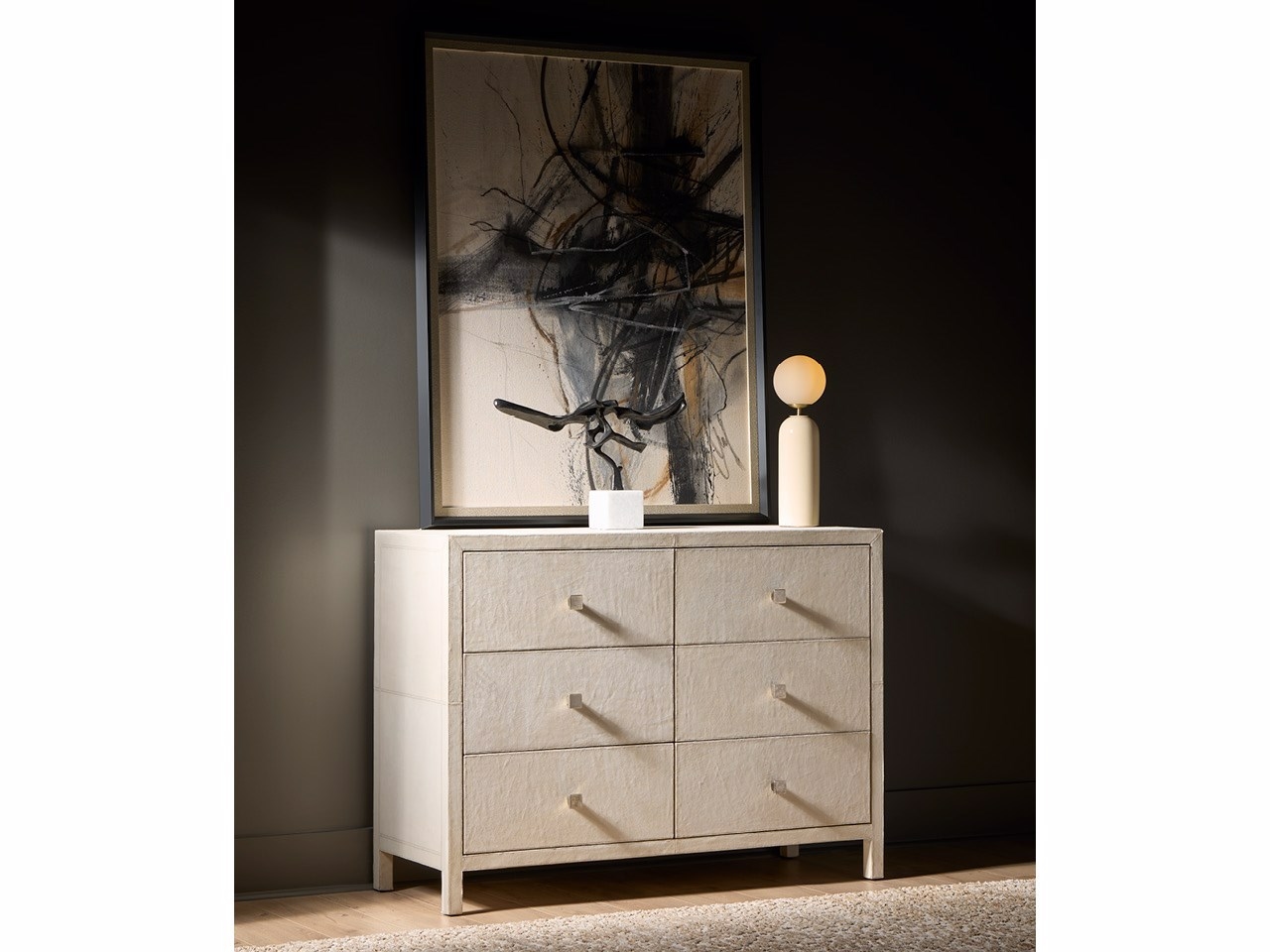 Six-Drawer Compact Dresser