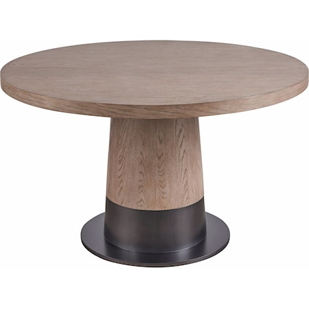 Contemporary Dining Table with Extension Leaf