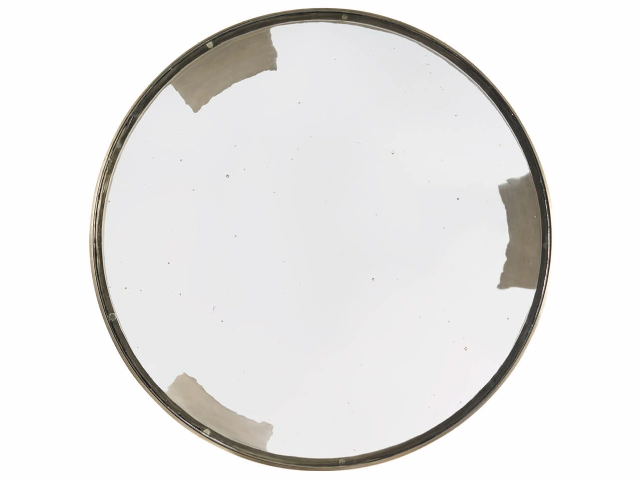 Cast Glass-Top Round Cocktail Table