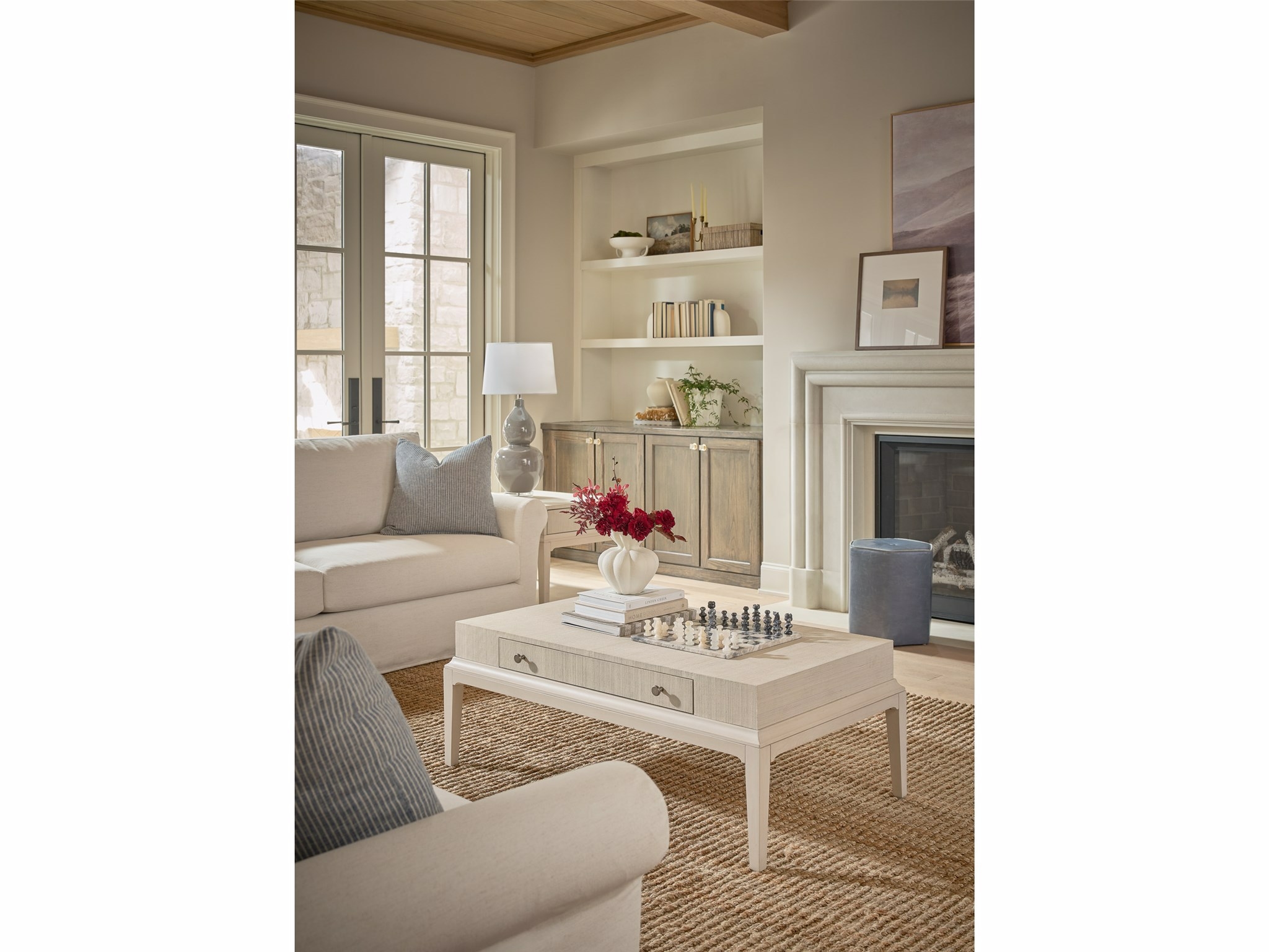 Universal Birchaven Single Drawer Cocktail Table