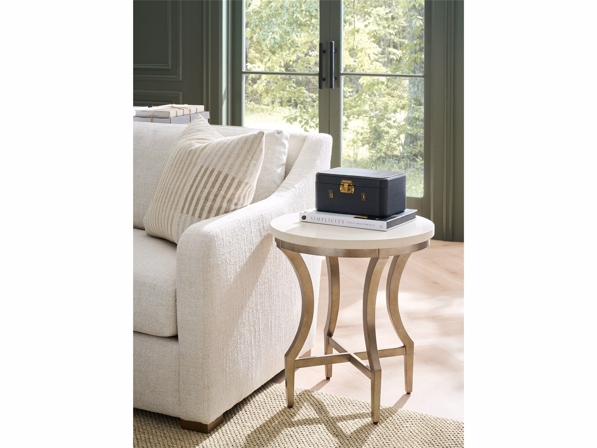 Universal Birchaven Round End Table
