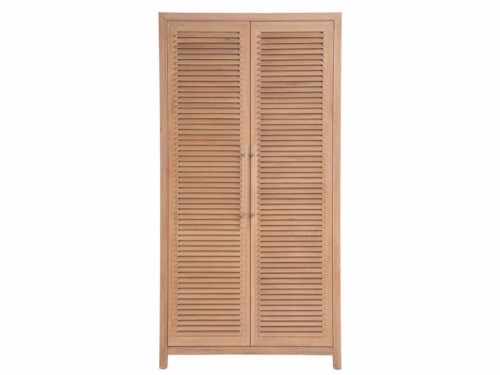 Coastal 2-Door Utility Cabinet with Adjustable Shelves