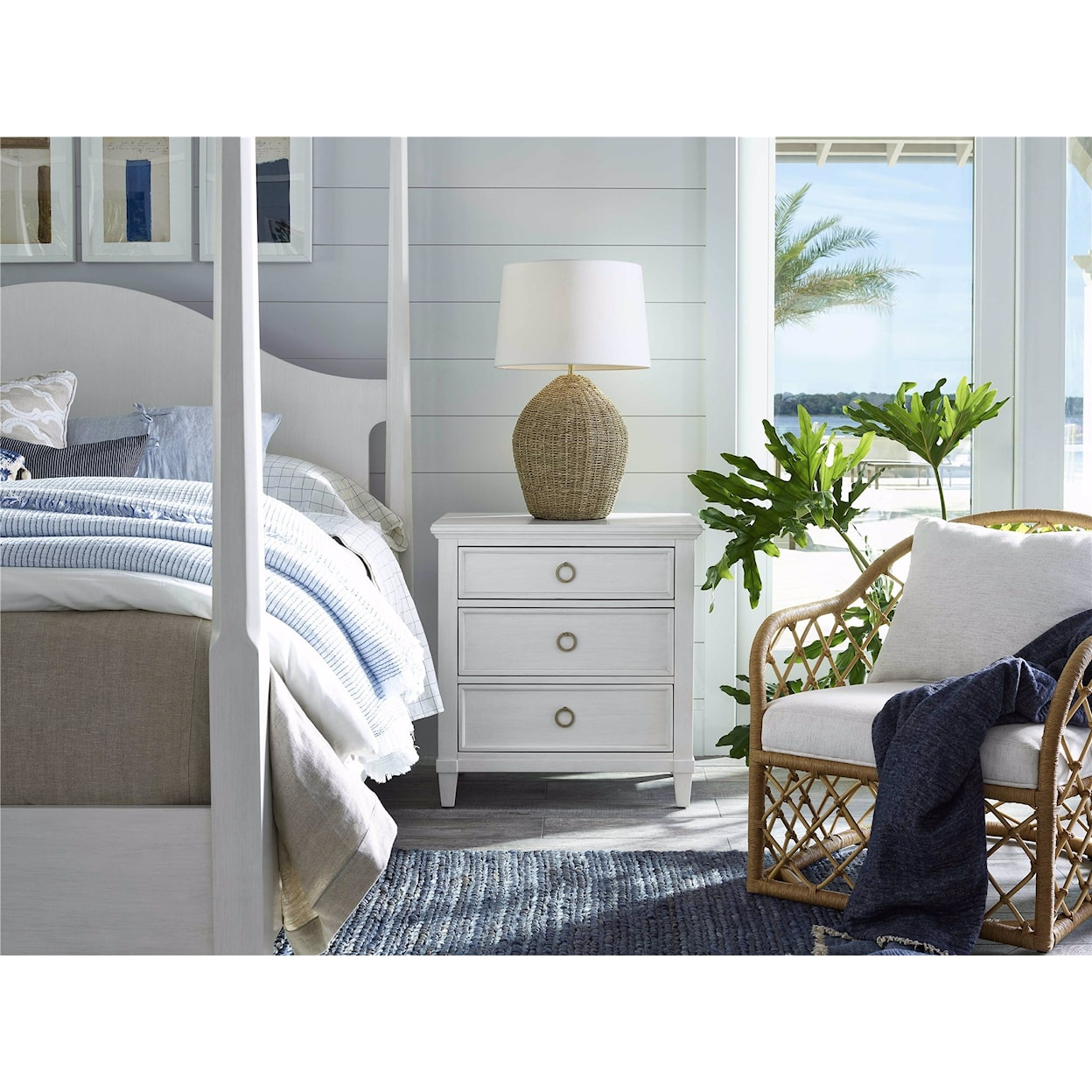 Universal Getaway Coastal Living Home Nightstand