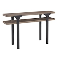 Contemporary Kenya Console Table with Open Shelf