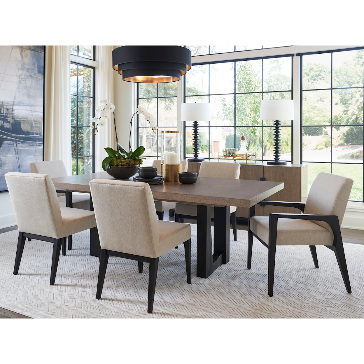 Lexington Zanzibar Rectangular Dining Table