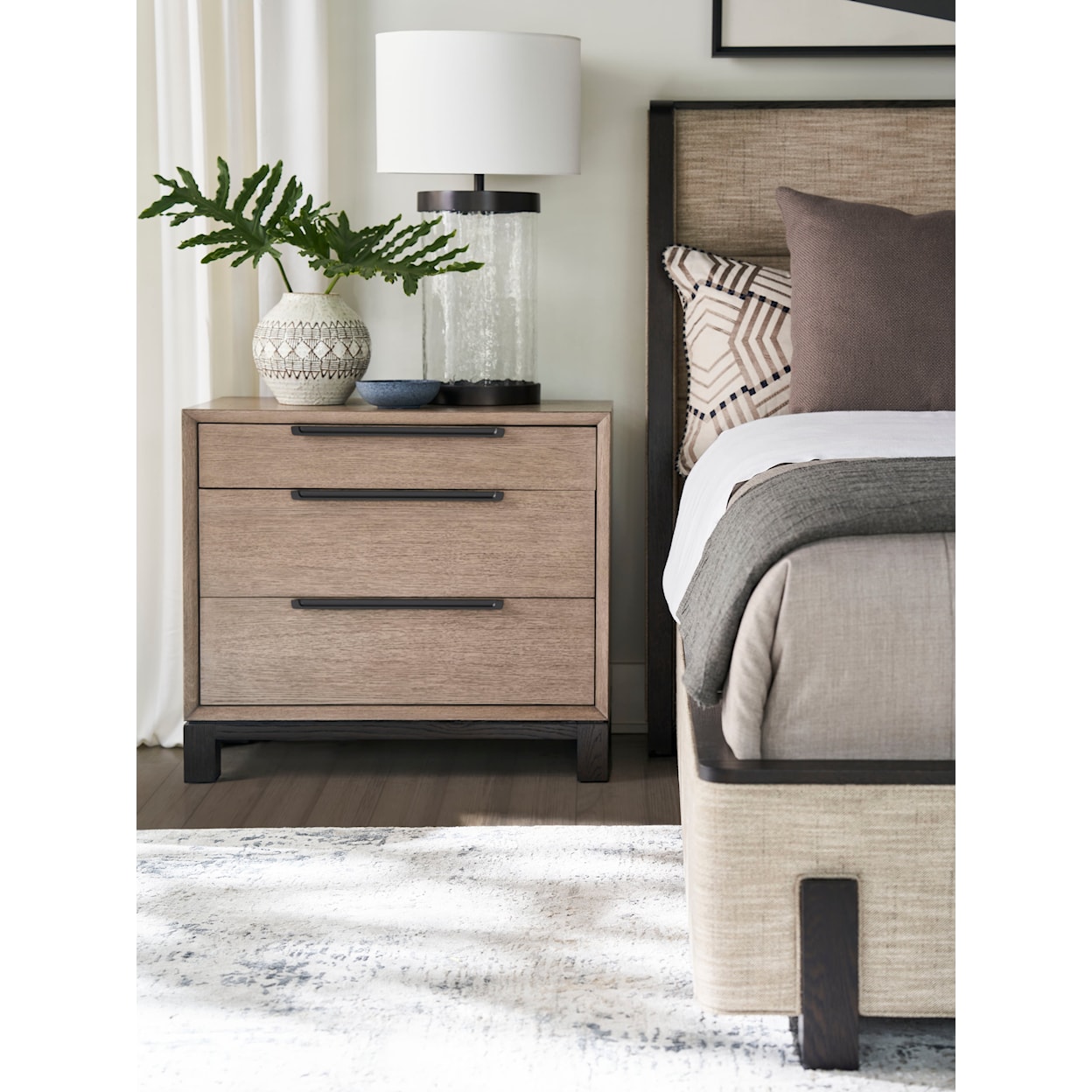 Lexington Zanzibar 3-Drawer Nightstand