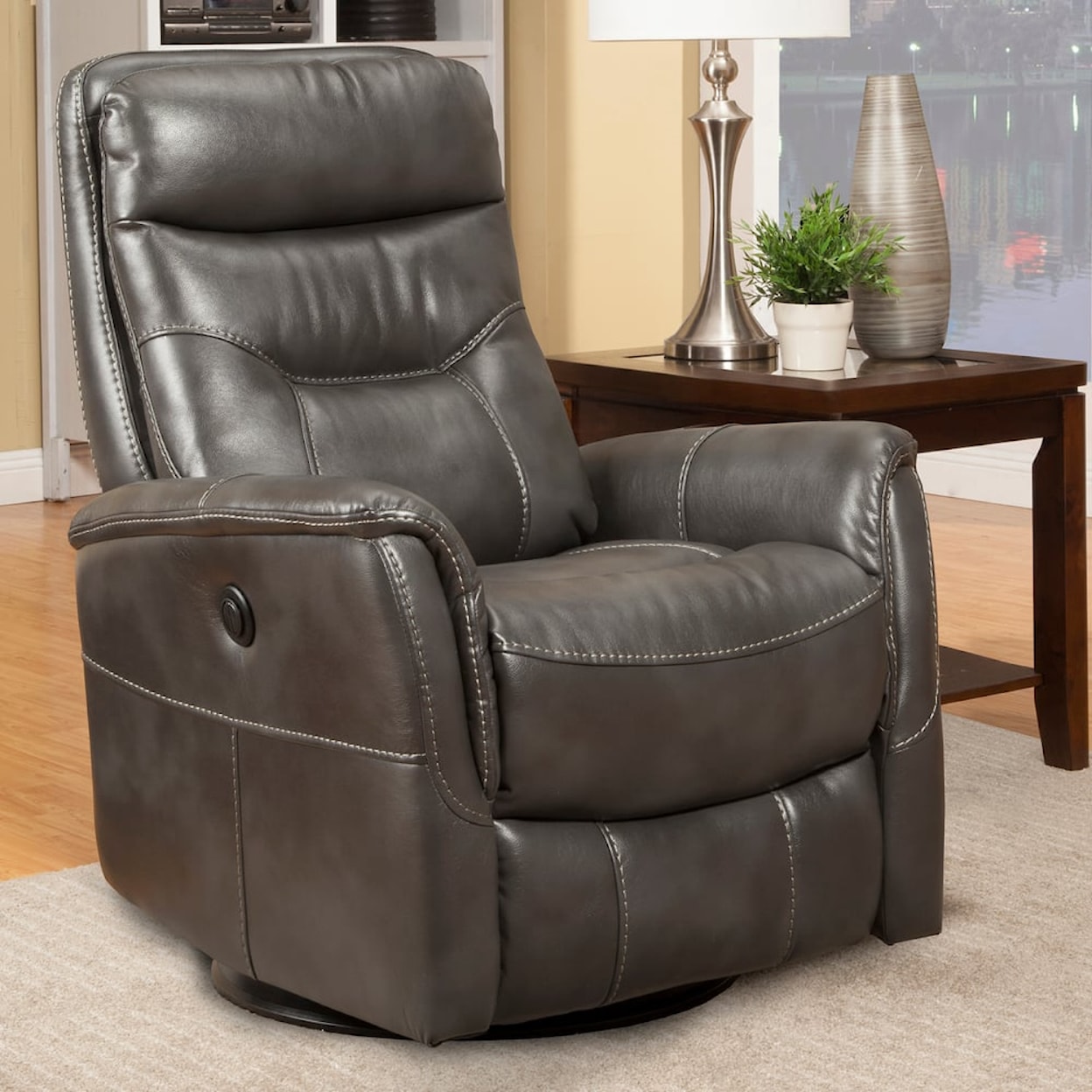 Parker Living Gemini Swivel Glider Power Recliner