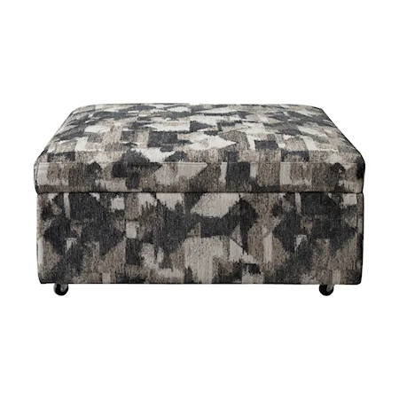 Casual Accent Ottoman with Storage