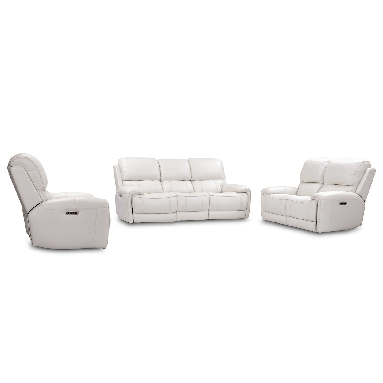 Parker Living Empire Power Sofa and Loveseat Set