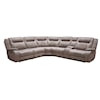 Paramount Living Blake Manual Reclining Sectional Sofa and Console