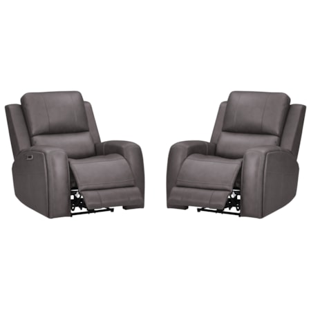 2-pk. Zero Gravity Pwr. Recliner w/USB Ports