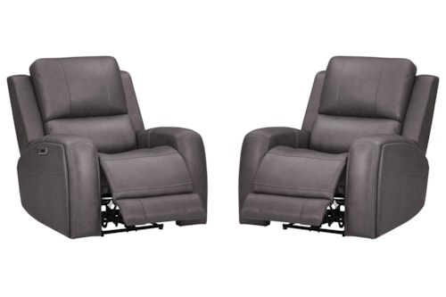 2-pk. Casual Zero Gravity Power Recliner w/USB and USB-C Ports