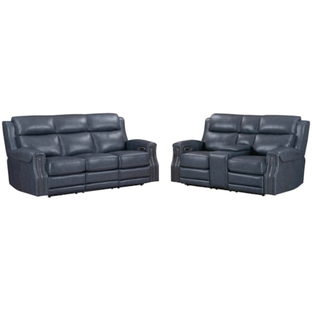 Power Sofa and Loveseat Living Room Set