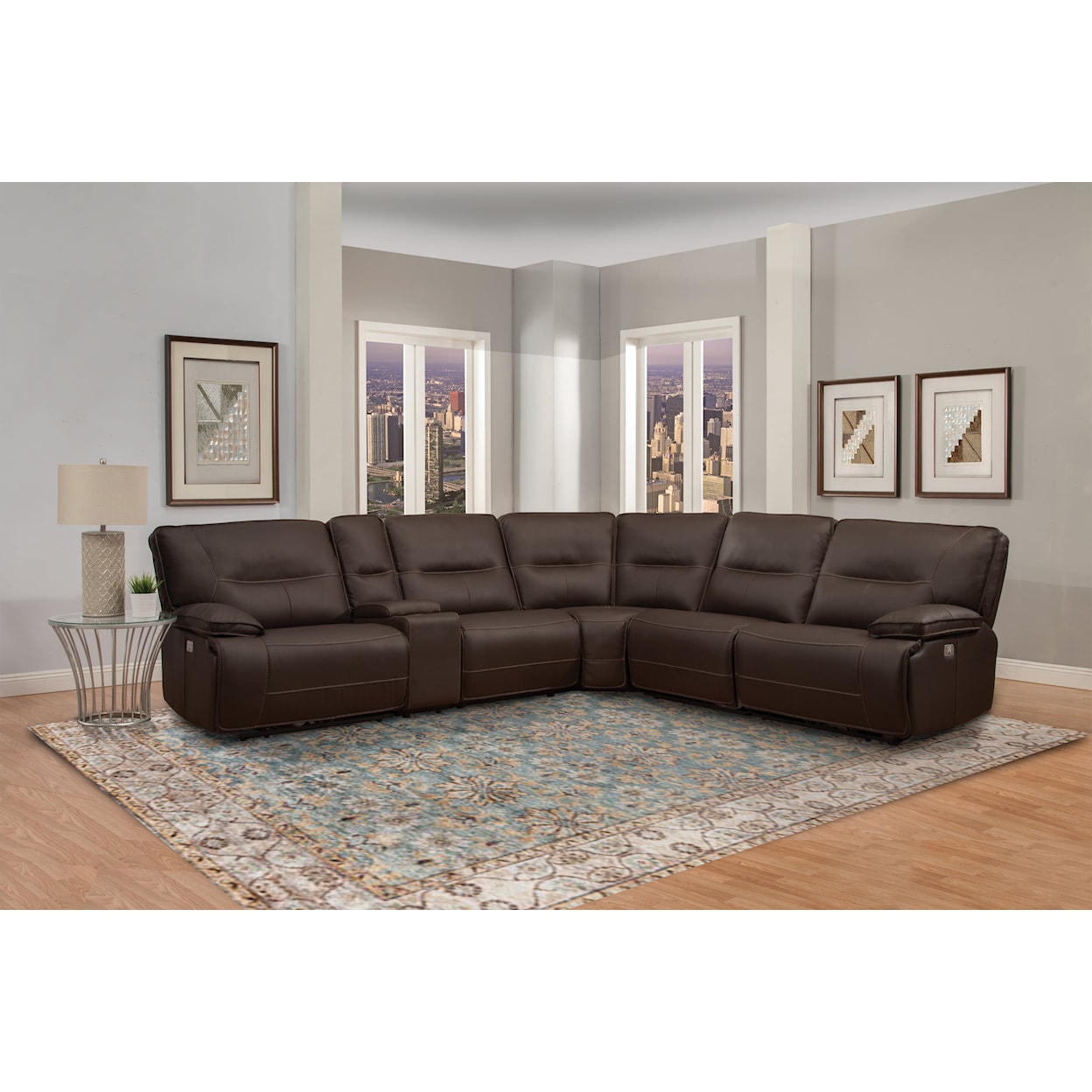 Paramount Living Spartacus Power Reclining Sectional