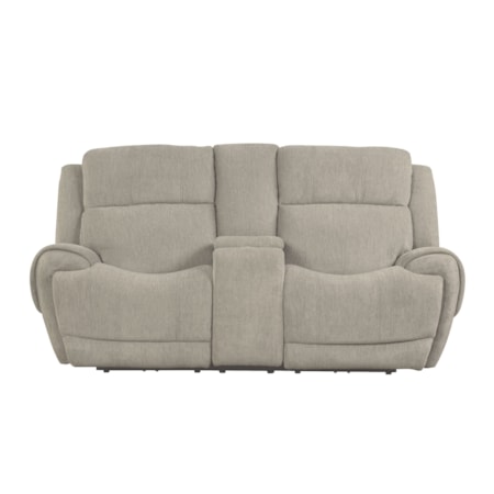 Power Reclining Console Loveseat