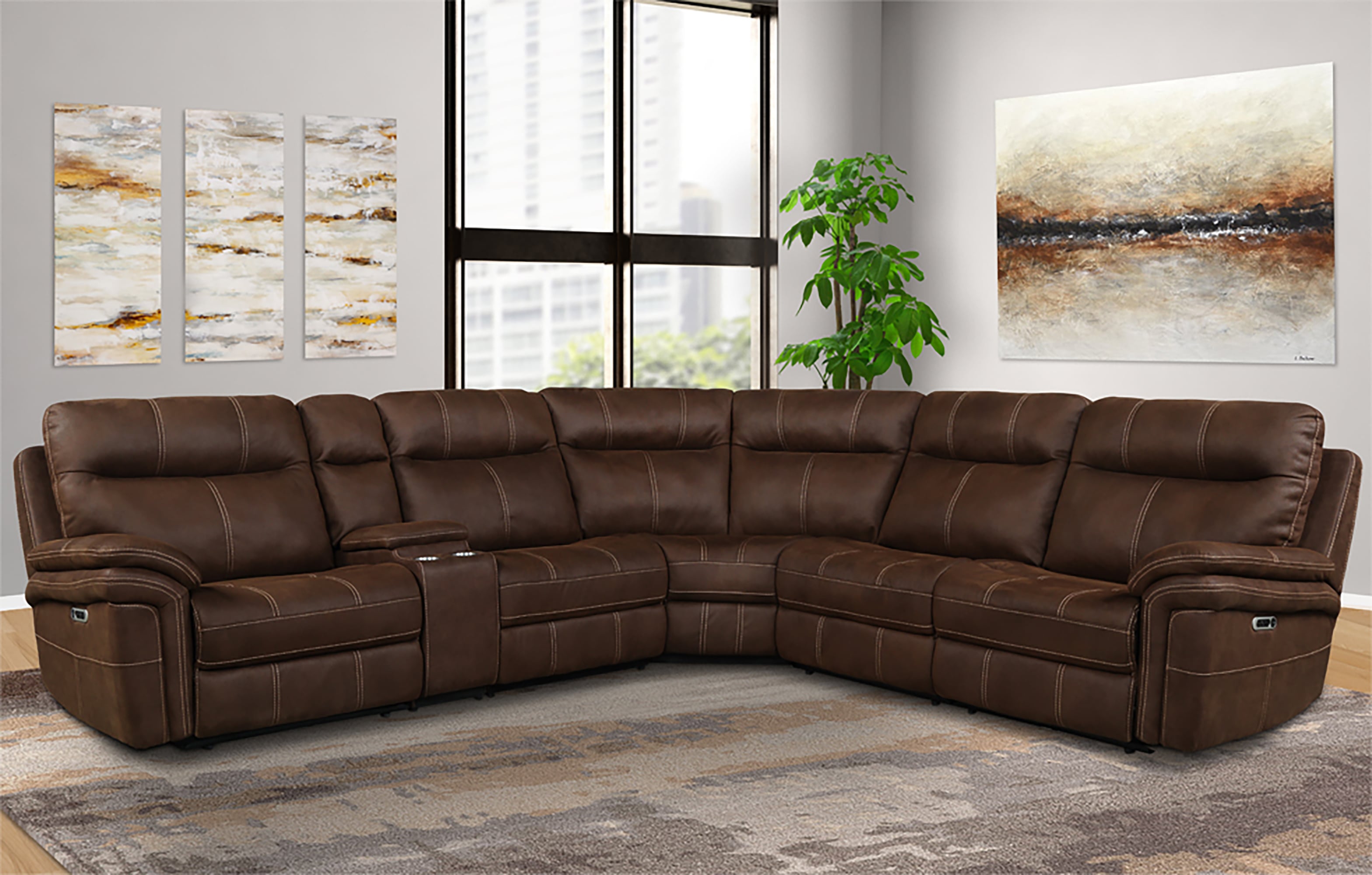 Parker Living Mason Power Reclining Sectional