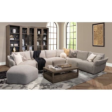 6-Piece Sectional Sofa