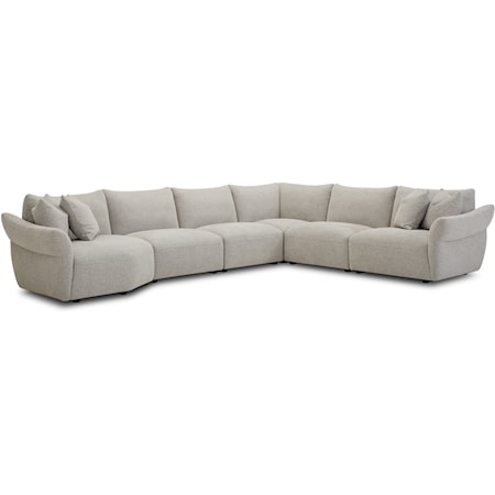 6-Piece Sectional Sofa