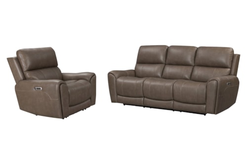 Casual 2-pc. Power Reclining Sofa & Recliner Set