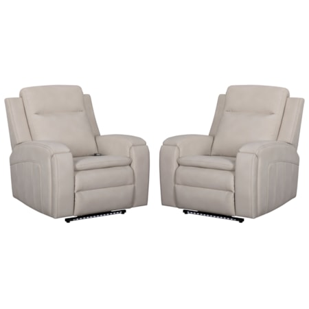 2-pk. Rocking Pwr. Recliner w/Heat & Massage