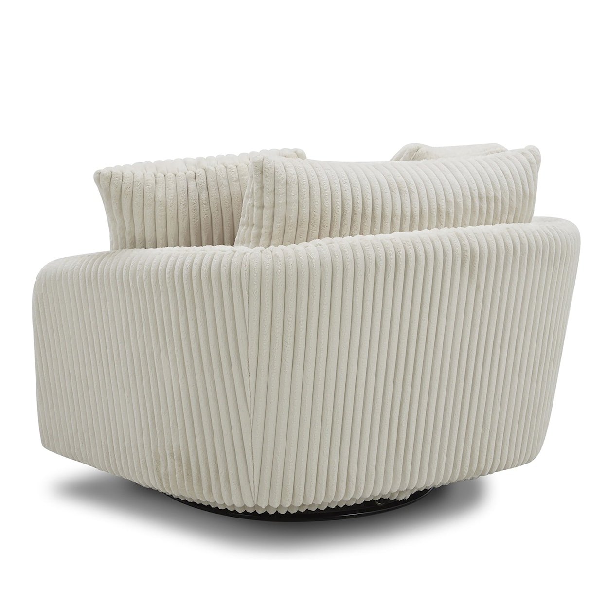 PH Boomer - Mega Ivory Swivel Accent Chair