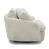 Parker Living Boomer - Mega Ivory Swivel Accent Chair