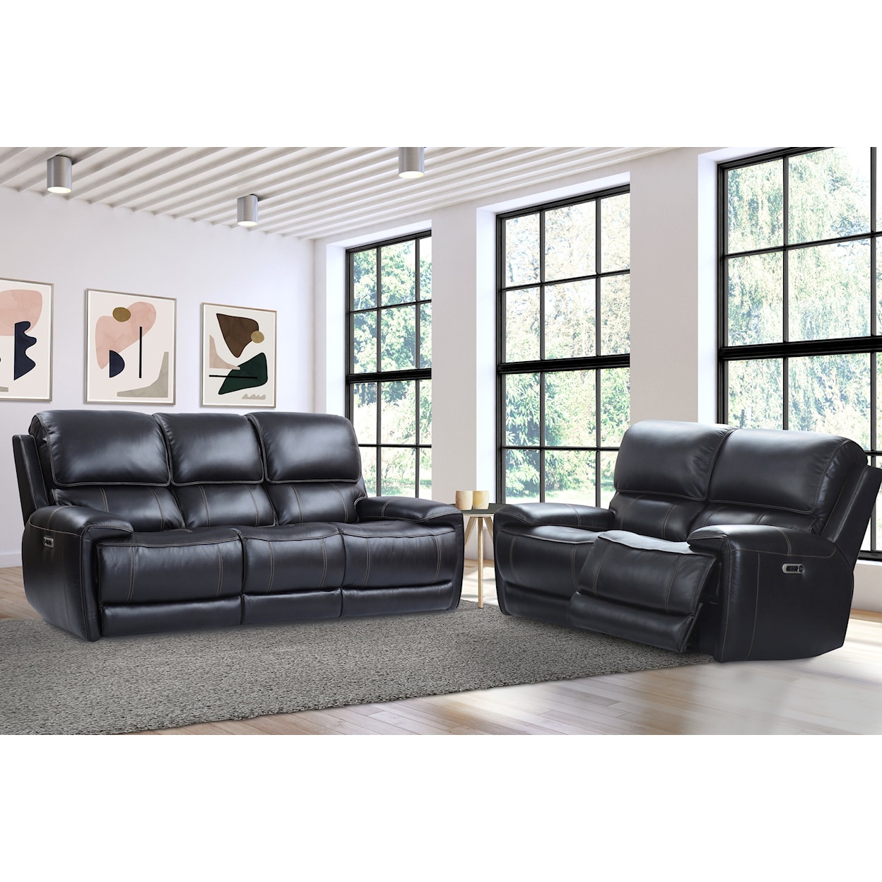 Paramount Living Empire Power Sofa and Loveseat Set