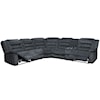 Carolina Living Bolton 6 Piece Reclining Sectional and Console
