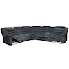 PH Bolton 6 Piece Reclining Sectional and Console