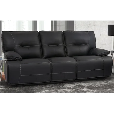 Power Dual Reclining Sofa with Power Headrests and USB Ports